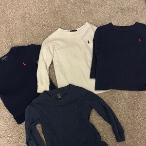 Boys toddler Polo Ralph Lauren Long Sleeve Shirts 3T